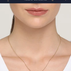 Chumbakdesign Gemini Zodiac Necklace- Citrine, Diamond Watches & Jewellery