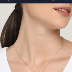 Chumbakdesign Cancer Zodiac Necklace - Moonstone, Diamond