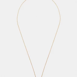 Chumbakdesign Cancer Zodiac Necklace - Moonstone, Diamond