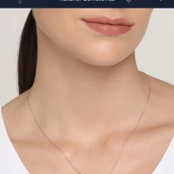 Chumbakdesign Watches & Jewellery Capricorn Zodiac Necklace- Cats Eye, Diamond