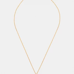 Chumbakdesign Libra Zodiac Necklace- Smoky Quartz, Diamond