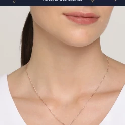 Chumbakdesign Virgo Zodiac Necklace - Citrine, Diamond