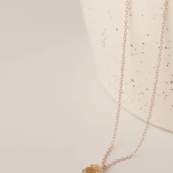 Chumbakdesign Virgo Zodiac Necklace - Citrine, Diamond 14 Chumbakdesign Virgo Zodiac Necklace - Citrine, Diamond