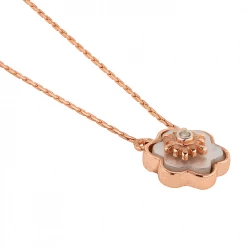 Chumbakdesign Watches & Jewellery Pearl Bloom Necklace - Mother Of Pearl & Diamonds 13 Chumbakdesign Watches & Jewellery Pearl Bloom Necklace - Mother Of Pearl & Diamonds