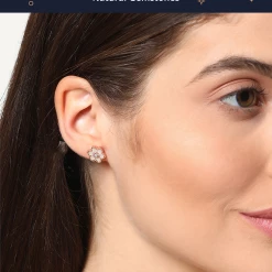 Chumbakdesign Watches & Jewellery Pearl Bloom Earrings- Mother Of Pearl & Diamonds 13 Chumbakdesign Watches & Jewellery Pearl Bloom Earrings- Mother Of Pearl & Diamonds