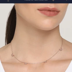 Chumbakdesign Watches & Jewellery Diamond Peepers Necklace - Diamond 15 Chumbakdesign Watches & Jewellery Diamond Peepers Necklace - Diamond