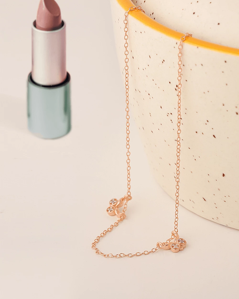 Chumbakdesign Watches & Jewellery Diamond Peepers Necklace - Diamond 4 Chumbakdesign Watches & Jewellery Diamond Peepers Necklace - Diamond