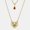 Chumbakdesign With Owl My Heart Necklace - Green Onyx Watches & Jewellery