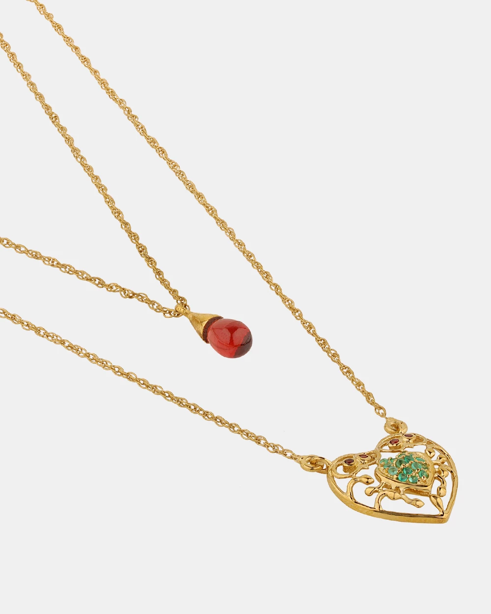 Chumbakdesign With Owl My Heart Necklace - Green Onyx Watches & Jewellery 7 Chumbakdesign With Owl My Heart Necklace - Green Onyx Watches & Jewellery