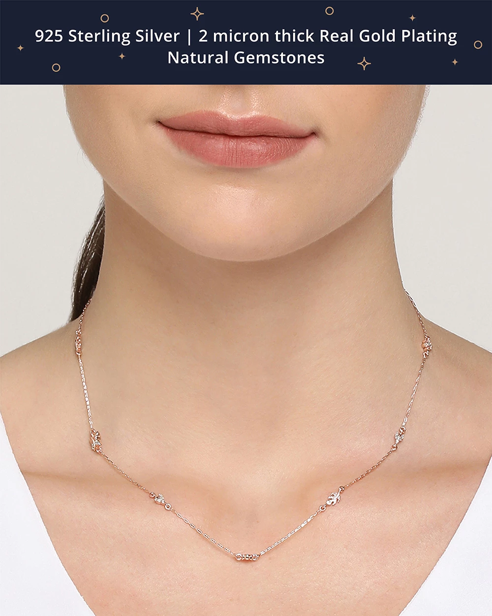 Chumbakdesign Watches & Jewellery Tropical State Necklace - Diamonds 9 Chumbakdesign Watches & Jewellery Tropical State Necklace - Diamonds