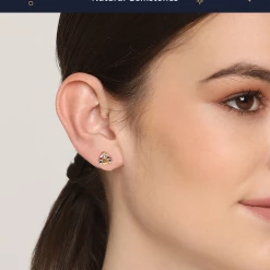 Chumbakdesign Lady Bird Studs – Red Garnet Watches & Jewellery 13 Chumbakdesign Lady Bird Studs – Red Garnet Watches & Jewellery