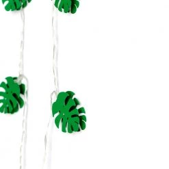 Chumbakdesign Decor & Living Cancun Vibes Monstera Motif String Lights