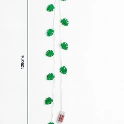 Chumbakdesign Decor & Living Cancun Vibes Monstera Motif String Lights