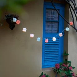 Chumbakdesign Decor & Living  Bohemian Lanterns Origami String Lights 