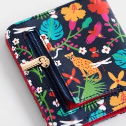 Chumbakdesign Bags & Accessories Madagascar Tales Mini Wallet - Blue