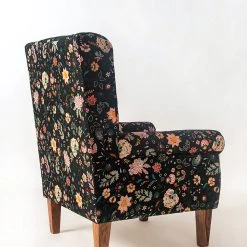 Chumbakdesign The Begum Wing Chair - Bohemian Paisleys