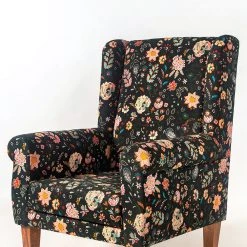 Chumbakdesign The Begum Wing Chair -Printed Furniture & Storage