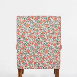 Chumbakdesign The Begum Wing Chair - Earthy Floral Furniture & Storage 10 Chumbakdesign The Begum Wing Chair - Earthy Floral Furniture & Storage