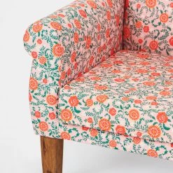 Chumbakdesign The Begum Wing Chair -Printed Furniture & Storage