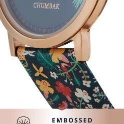 Chumbakdesign Watches & Jewellery Stainless Steel Fascinating Flora Watch