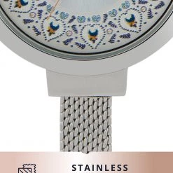 Chumbakdesign Stainless Steel Realms Of Royalty Watch