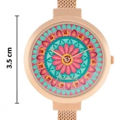 Chumbakdesign Stainless Steel Blooming Tales Watch