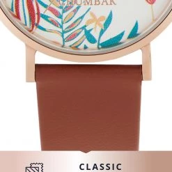 Chumbakdesign Stainless Steel Butterfly Watch