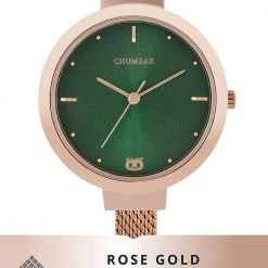 Chumbakdesign Stainless Steel Sacred Emerald Watch