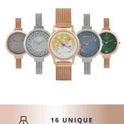 Chumbakdesign Stainless Steel Sacred Emerald Watch