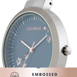 Chumbakdesign Stainless Steel Black Magic Watch