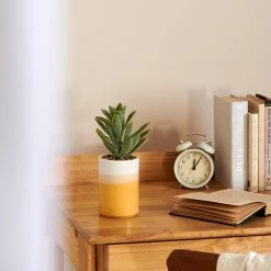 Chumbakdesign Decor & Living Sunrise Faux Planter - Yellow