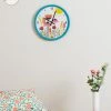 Chumbakdesign Decor & Living Teal By Chumbak | Sunshine State Wall Clock - Teal Rim 2 Chumbakdesign Decor & Living Teal By Chumbak | Sunshine State Wall Clock - Teal Rim