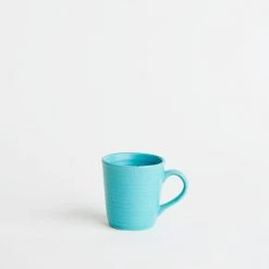 Chumbakdesign Vintage Wishes Blue Coffee Mug Dining & Kitchen