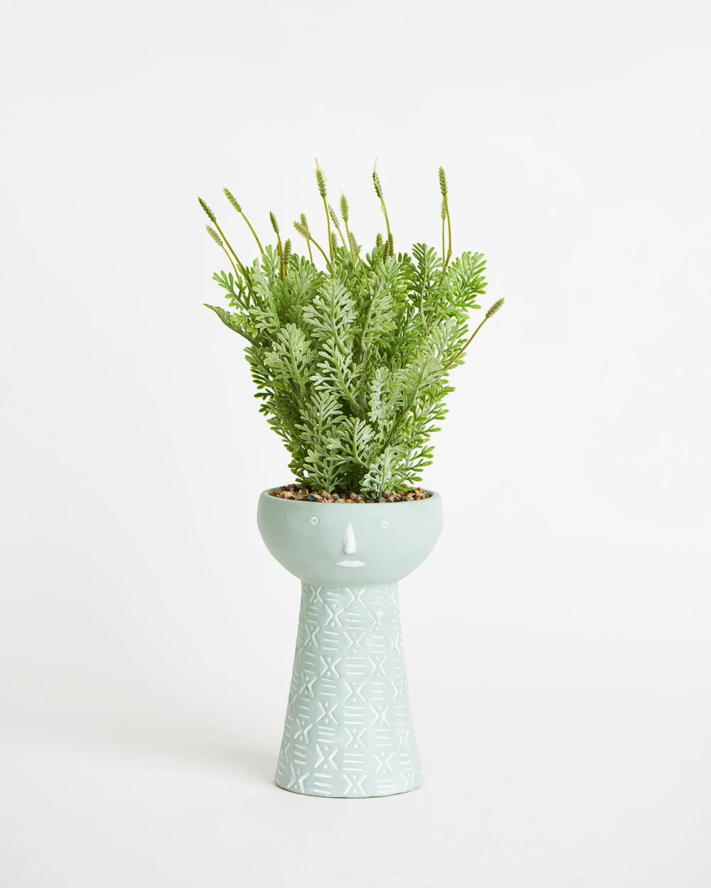 Chumbakdesign Tribal Tattoo On My Neck Faux Planter - Green Decor & Living 4 Chumbakdesign Tribal Tattoo On My Neck Faux Planter - Green Decor & Living