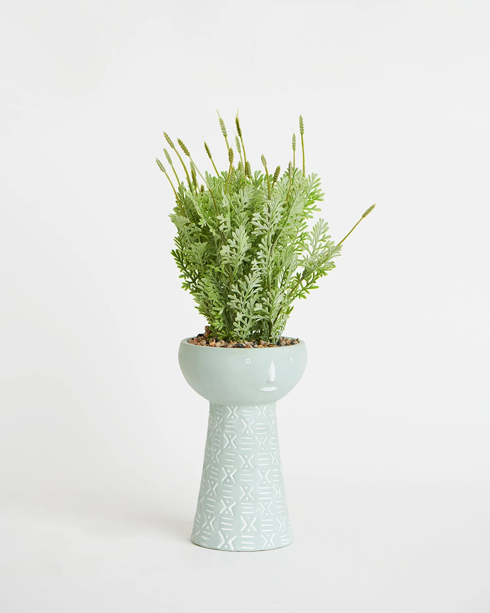 Chumbakdesign Tribal Tattoo On My Neck Faux Planter - Green Decor & Living 5 Chumbakdesign Tribal Tattoo On My Neck Faux Planter - Green Decor & Living