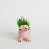 Chumbakdesign Decor & Living The Good Boy Faux Planter - Pink 1 Chumbakdesign Decor & Living The Good Boy Faux Planter - Pink
