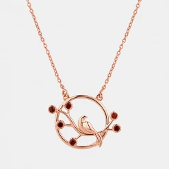 Chumbakdesign Sitting Pretty Necklace- Red Garnet 13 Chumbakdesign Sitting Pretty Necklace- Red Garnet