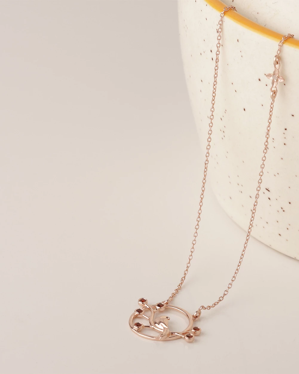 Chumbakdesign Sitting Pretty Necklace- Red Garnet 7 Chumbakdesign Sitting Pretty Necklace- Red Garnet