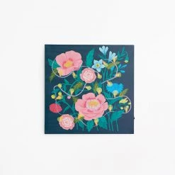 Chumbakdesign Gypsy Floral Wall Art With Led Light Decor & Living