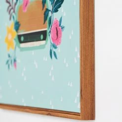 Chumbakdesign Vintage Radio Wall Art Decor & Living