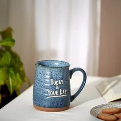 Chumbakdesign Today Is Your Day Green Mug Dining & Kitchen