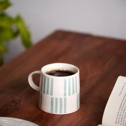 Chumbakdesign Brew Barn Mug- Stripes Motif Dining & Kitchen