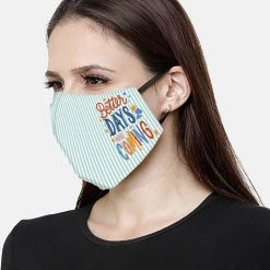 Chumbakdesign The Brighter Side Mask V4 - Out Of The Blue - Set Of 2