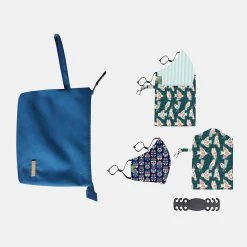 Chumbakdesign The Brighter Side Mask V4 - Out Of The Blue - Set Of 2