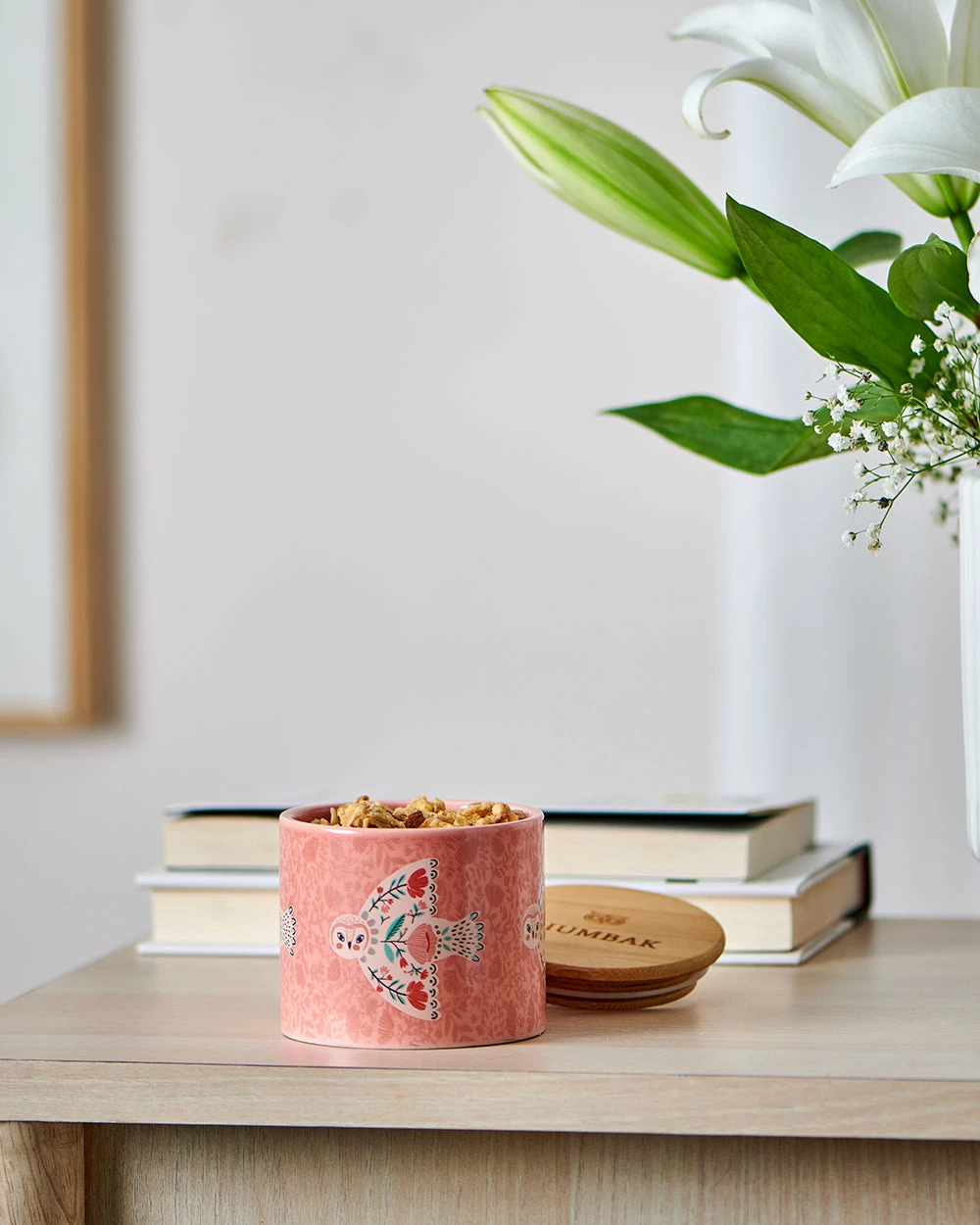 Chumbakdesign Tropical Owl Storage Jar 3 Chumbakdesign Tropical Owl Storage Jar