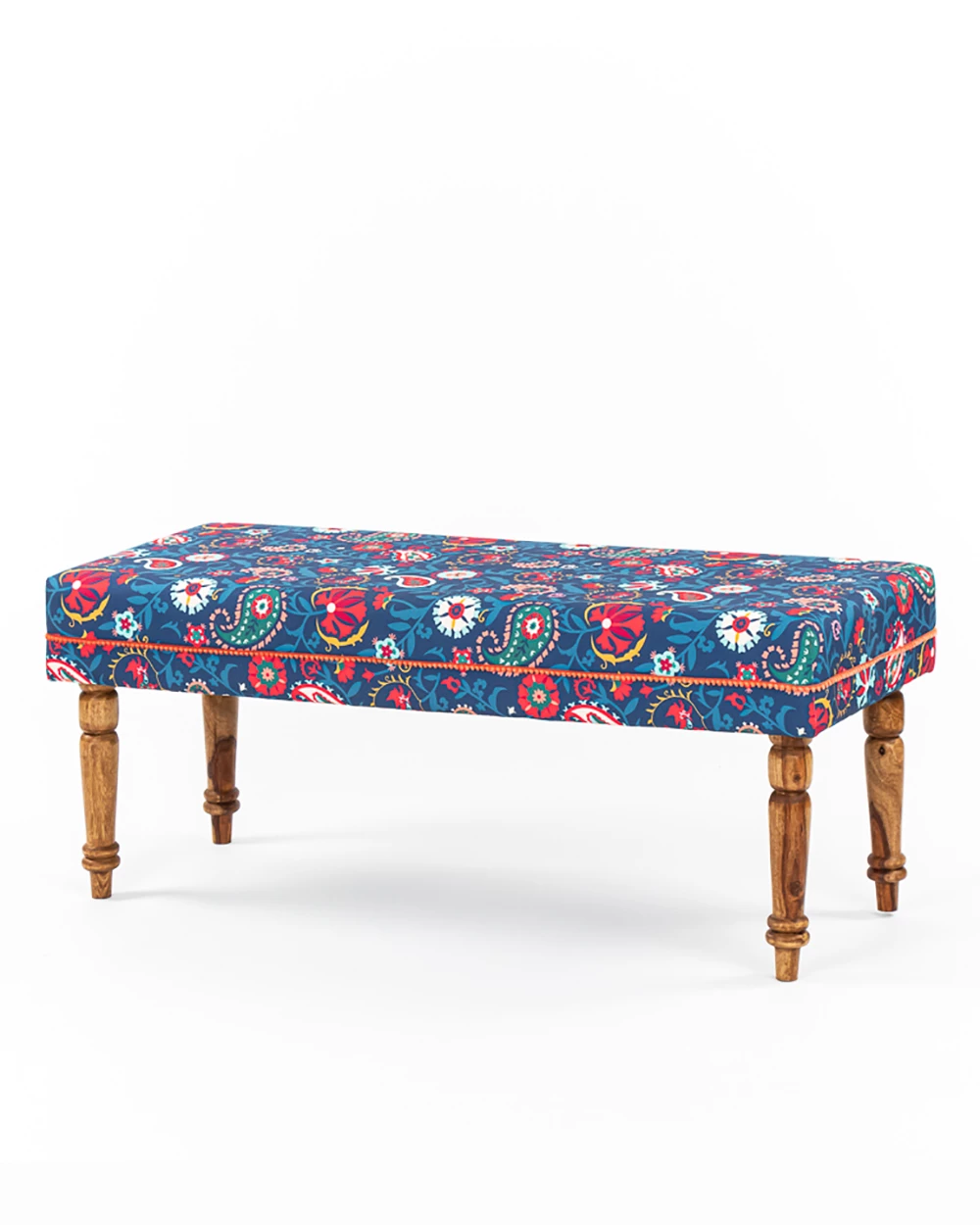 Chumbakdesign Furniture & Storage Nawaab Bench - India Paisleys 5 Chumbakdesign Furniture & Storage Nawaab Bench - India Paisleys