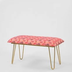 Chumbakdesign Kitsch Bench-Pink Ikkat