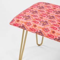 Chumbakdesign Kitsch Bench-Pink Ikkat