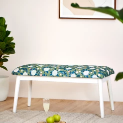 Chumbakdesign Memsaab Bench - Spring Marigold Furniture & Storage
