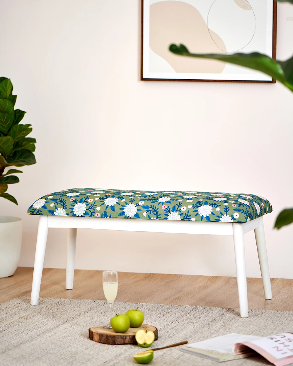 Chumbakdesign Memsaab Bench - Spring Marigold Furniture & Storage 3 Chumbakdesign Memsaab Bench - Spring Marigold Furniture & Storage